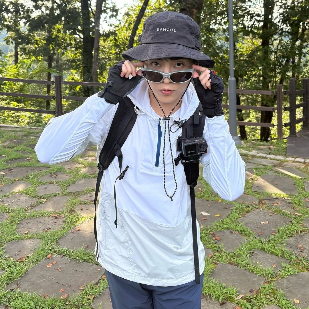 Recent activity shot of Xiumin (EXO)