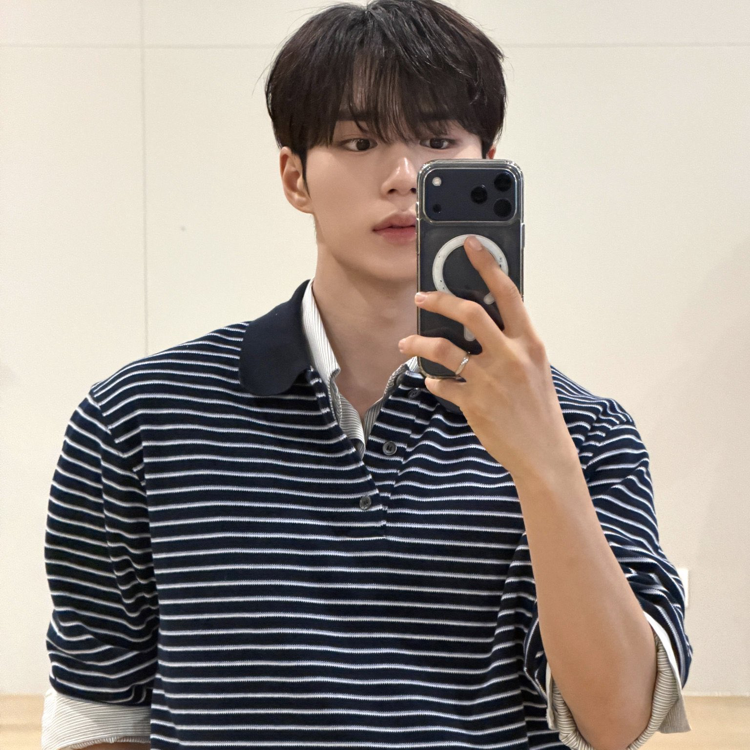 A moment captured by Kim Junseo (ALPHA DRIVE ONE)'s fan