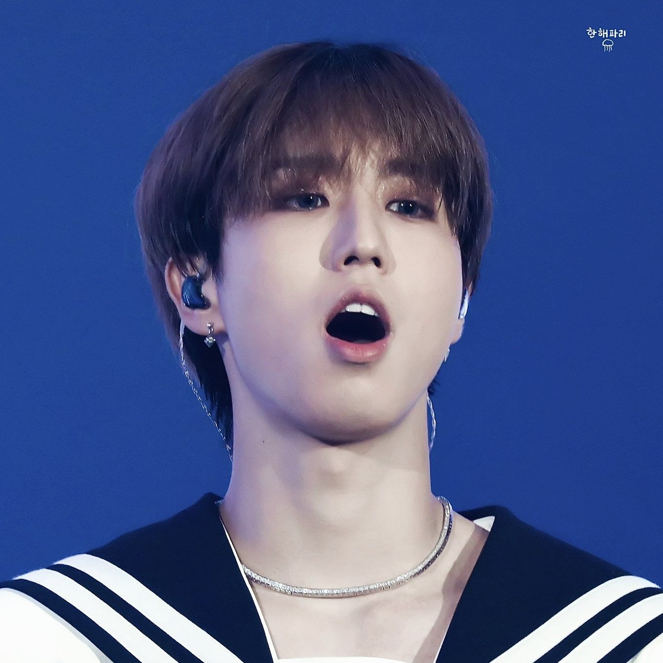 A moment captured by HAN (Stray Kids)'s fan