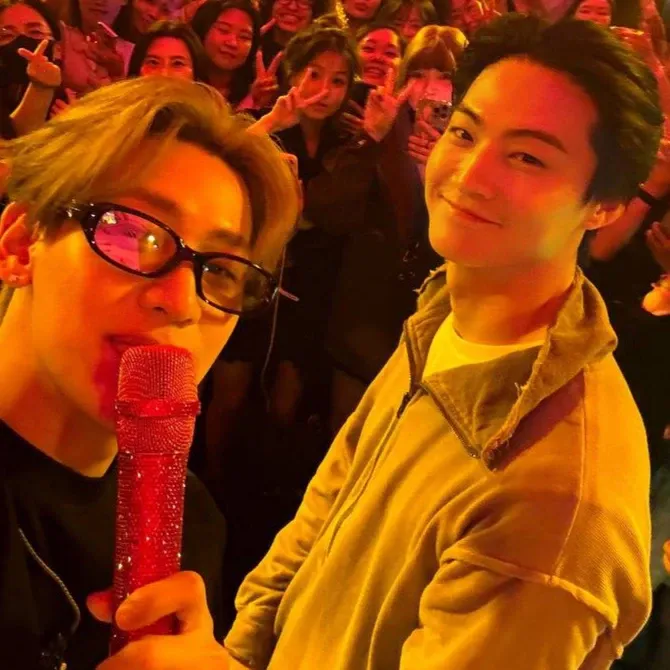 Momen yang diabadikan oleh penggemar JAY B (GOT7)