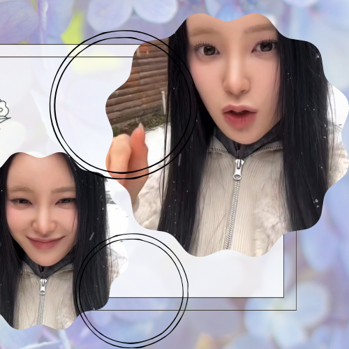 櫻井美羽 (ME:I)の舞台裏ショット