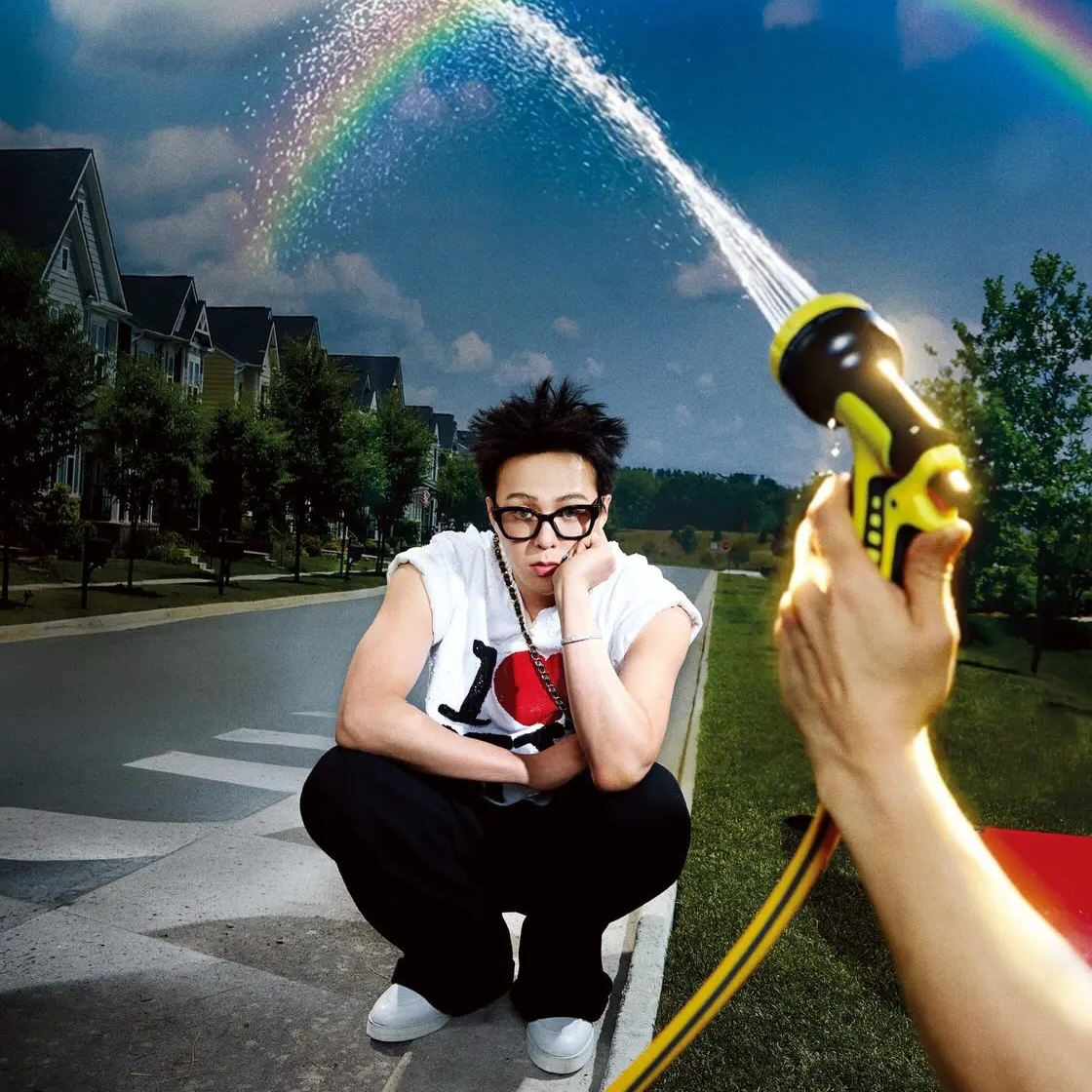 A moment captured by G-DRAGON (BIGBANG)'s fan