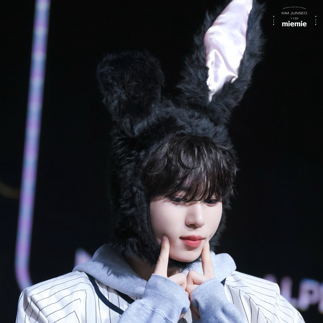 A moment captured by Kim Junseo (ALPHA DRIVE ONE)'s fan