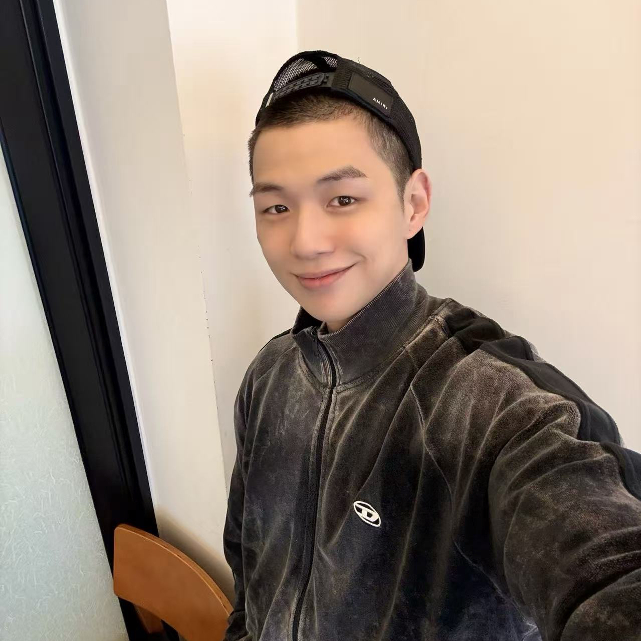 A moment captured by Kang Daniel's fan