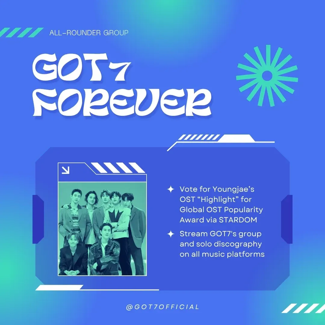 Recent activity shot of GOT7