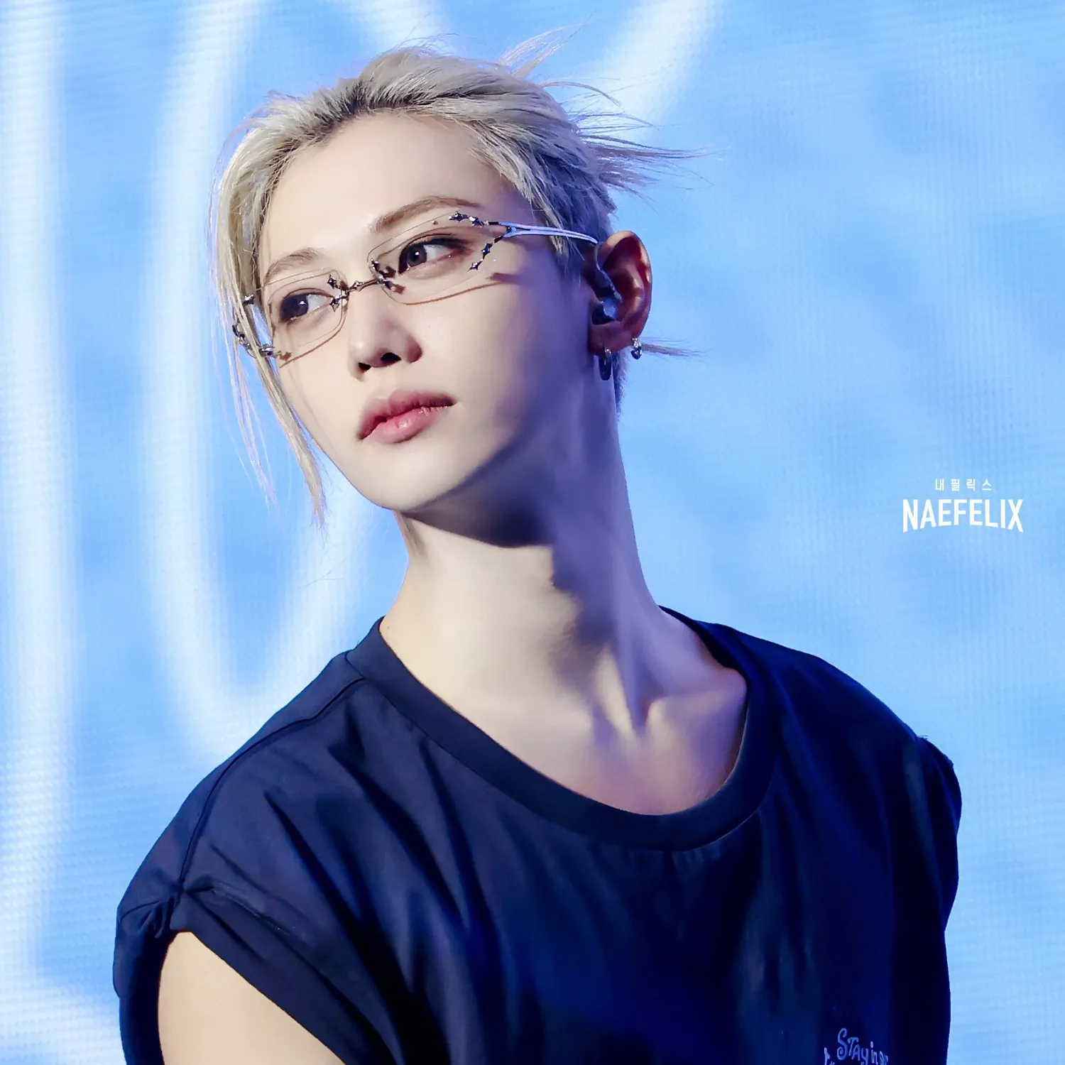 Recent activity shot of Felix (Stray Kids)