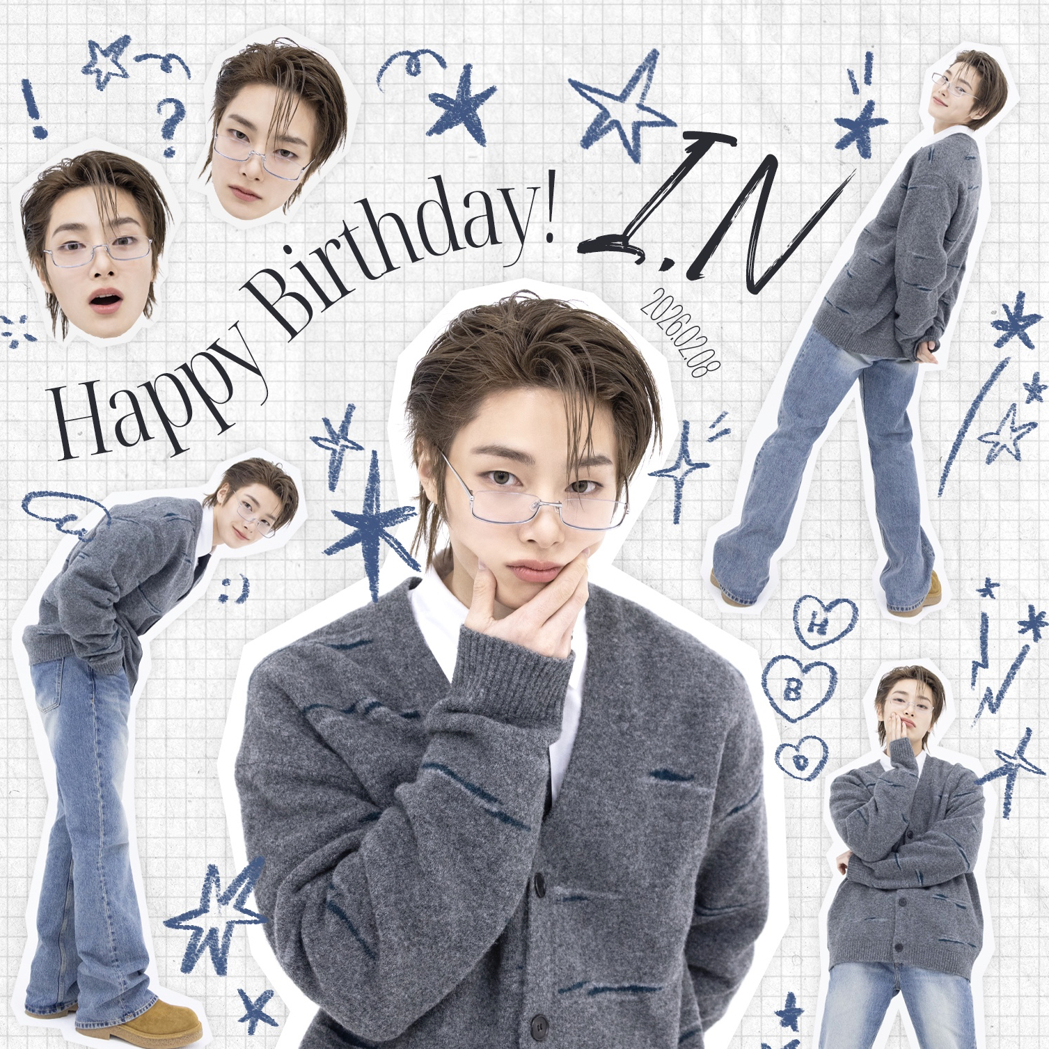 A moment captured by I.N (Stray Kids)'s fan