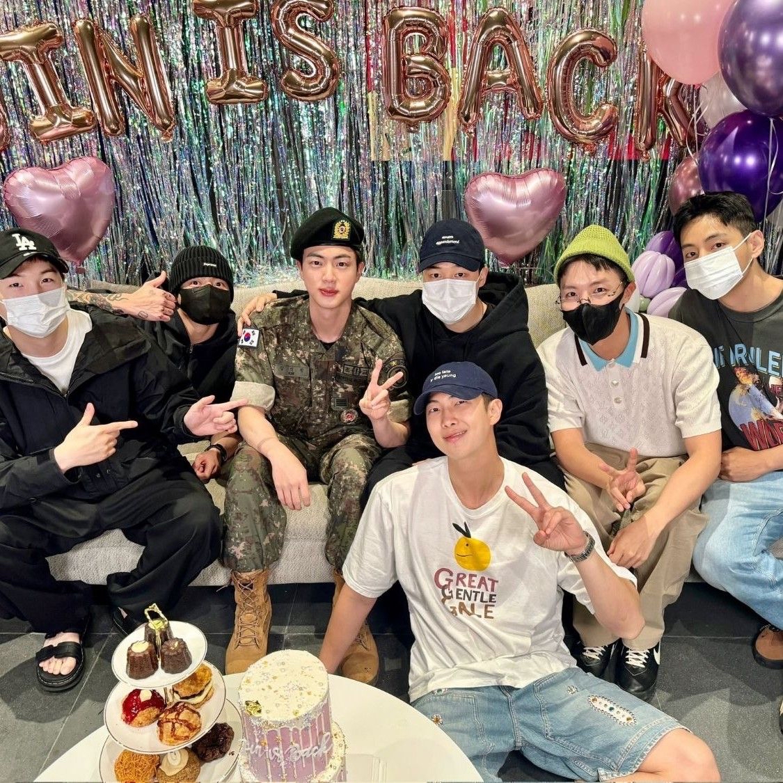 防彈少年團的最新照片