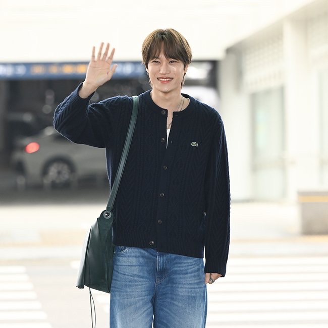 A moment captured by Kai (EXO)'s fan