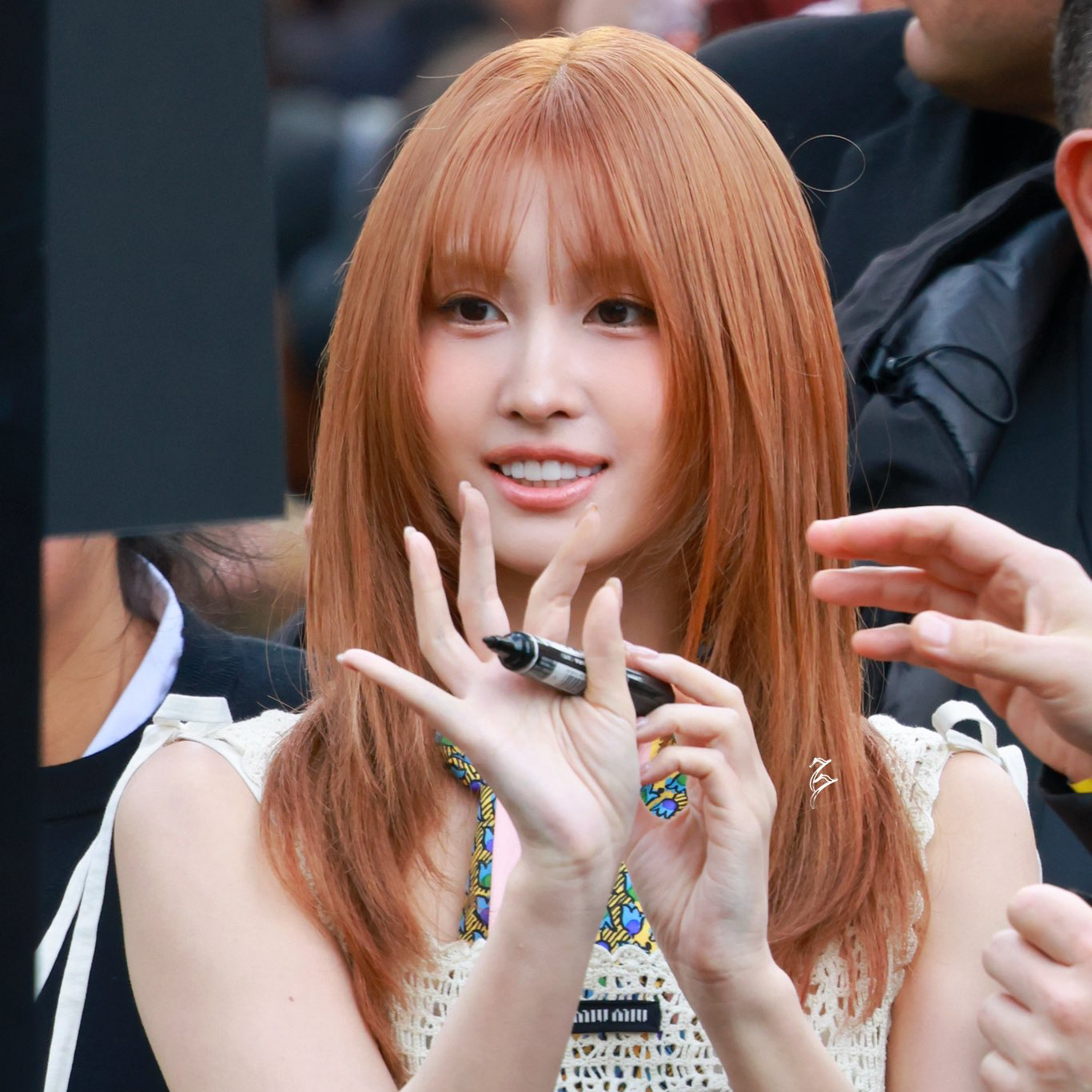 Momo (TWICE)粉絲拍下的瞬間