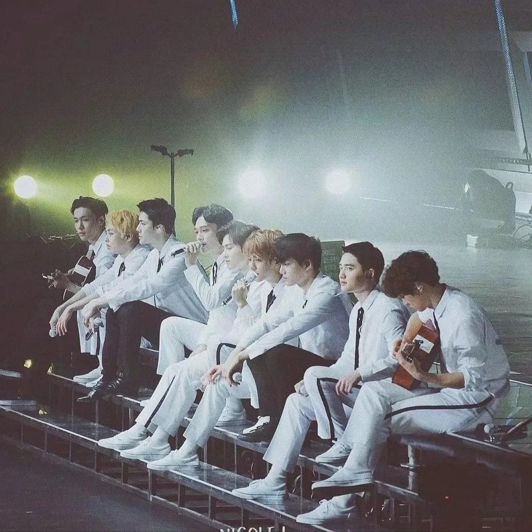 Recent activity shot of EXO