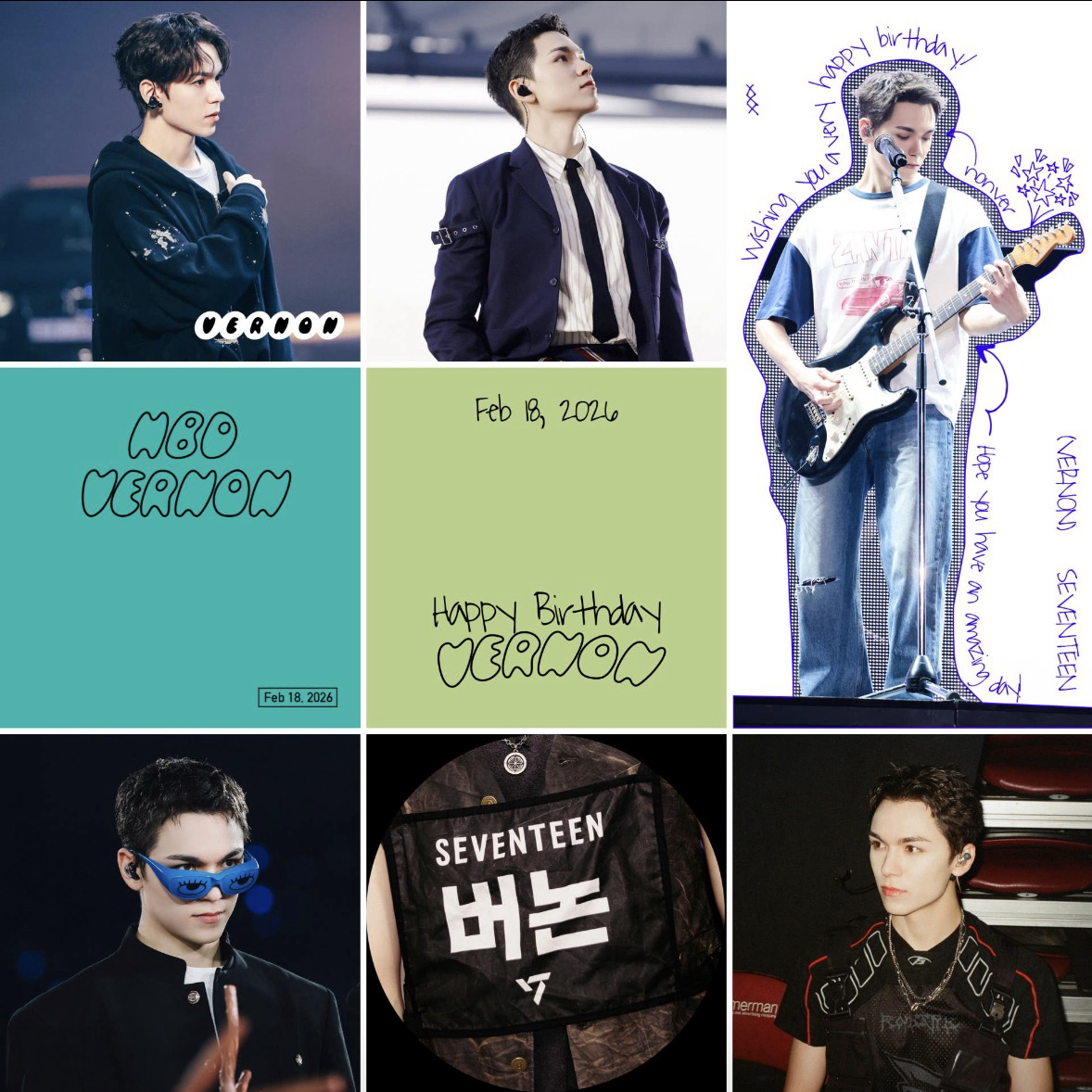 Momen yang diabadikan oleh penggemar Vernon (SEVENTEEN)