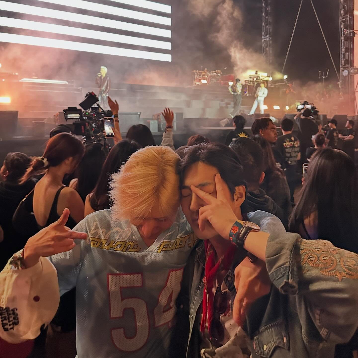 A moment captured by EXO's fan