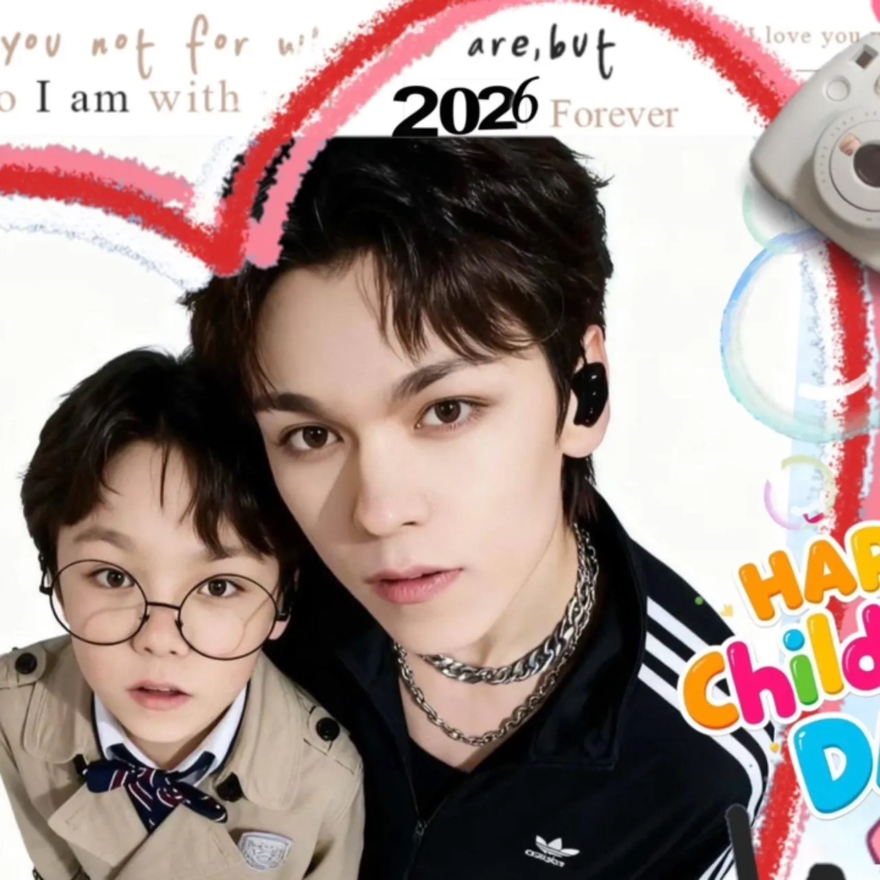 A moment captured by Vernon (SEVENTEEN)'s fan