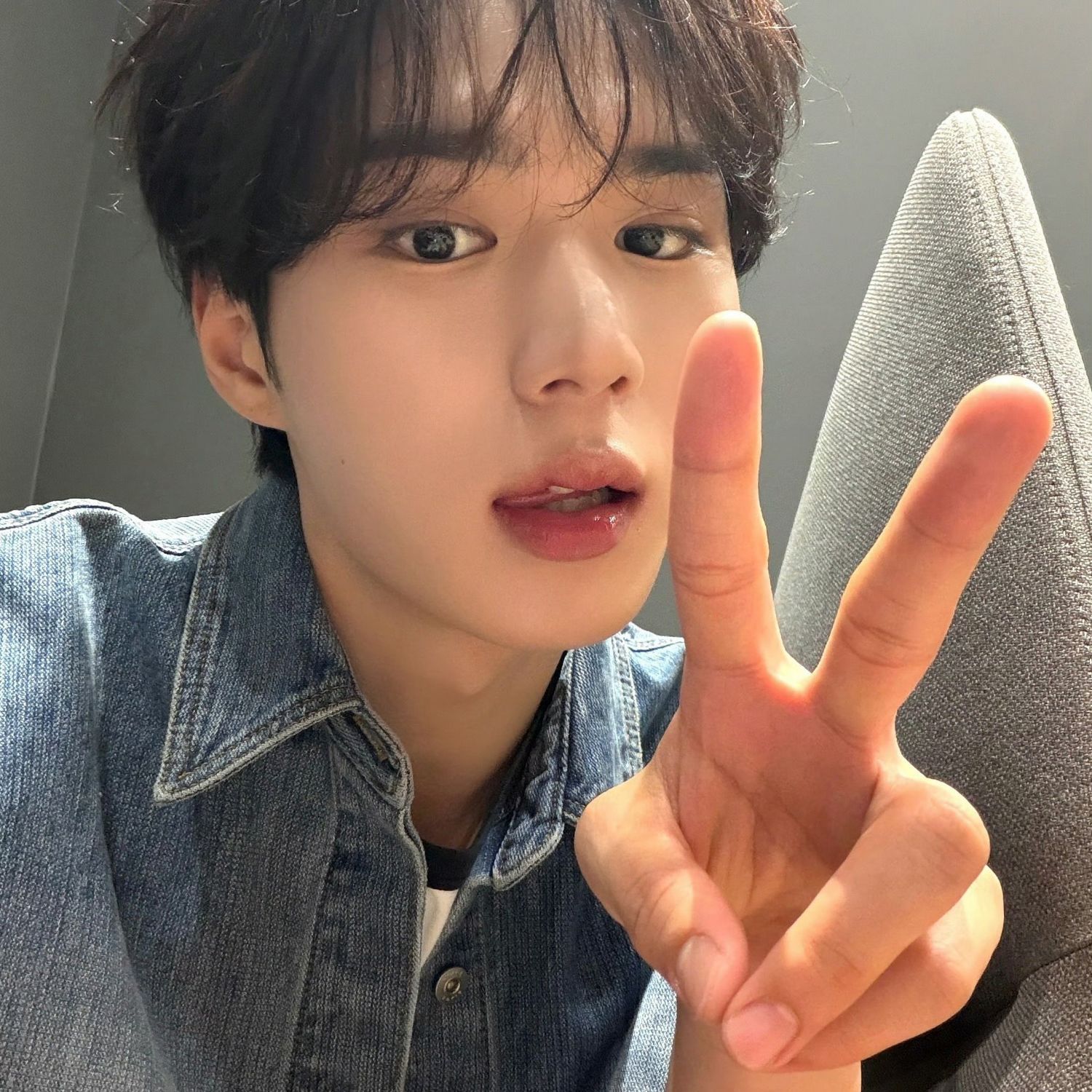 Recent activity shot of Kim Junseo (ALPHA DRIVE ONE)