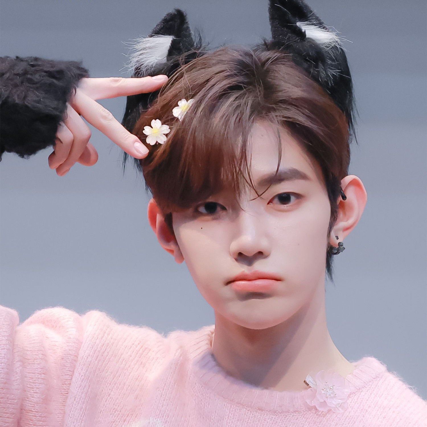 Recent activity shot of Zhang Hao (ZEROBASEONE)