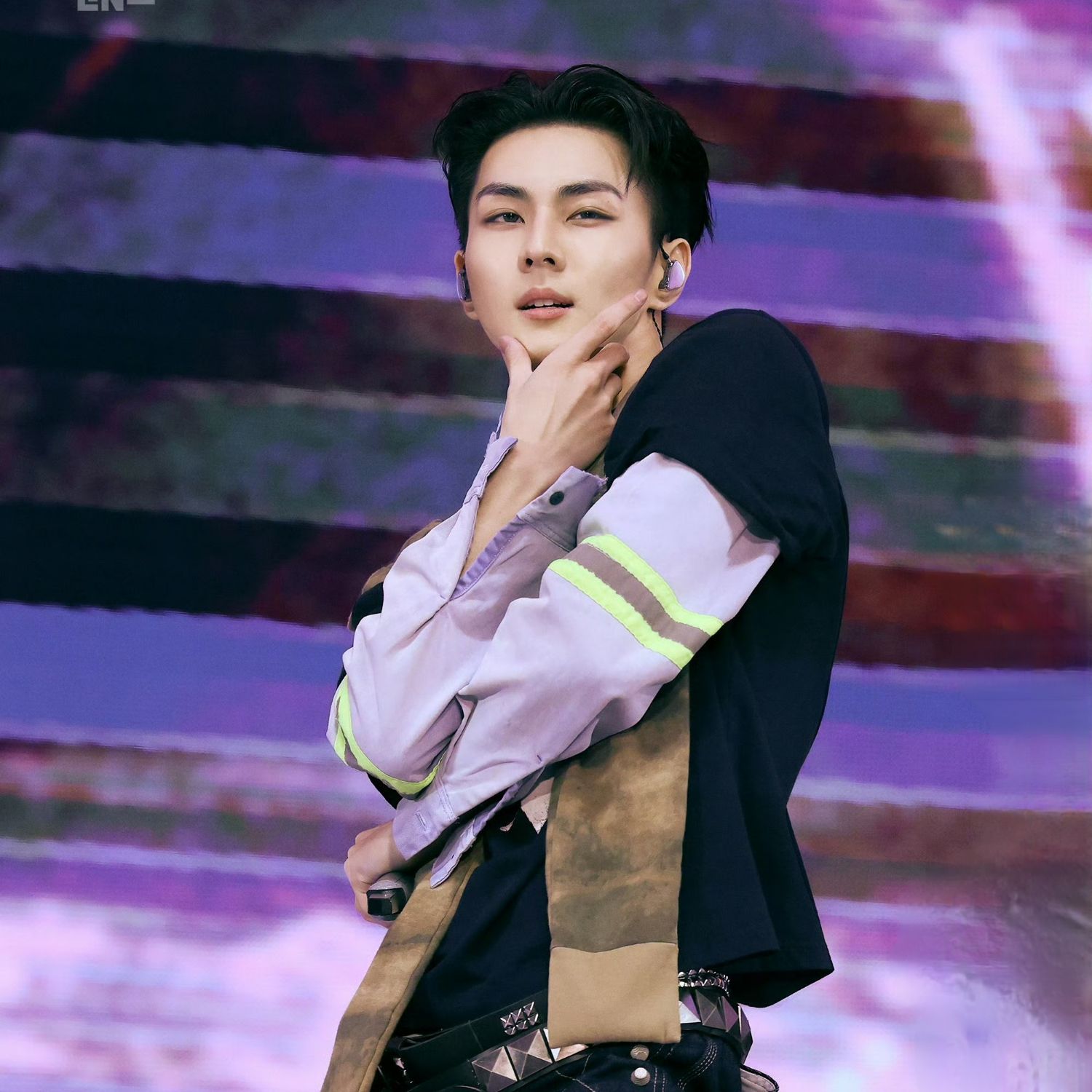 A moment captured by Jungwon (ENHYPEN)'s fan
