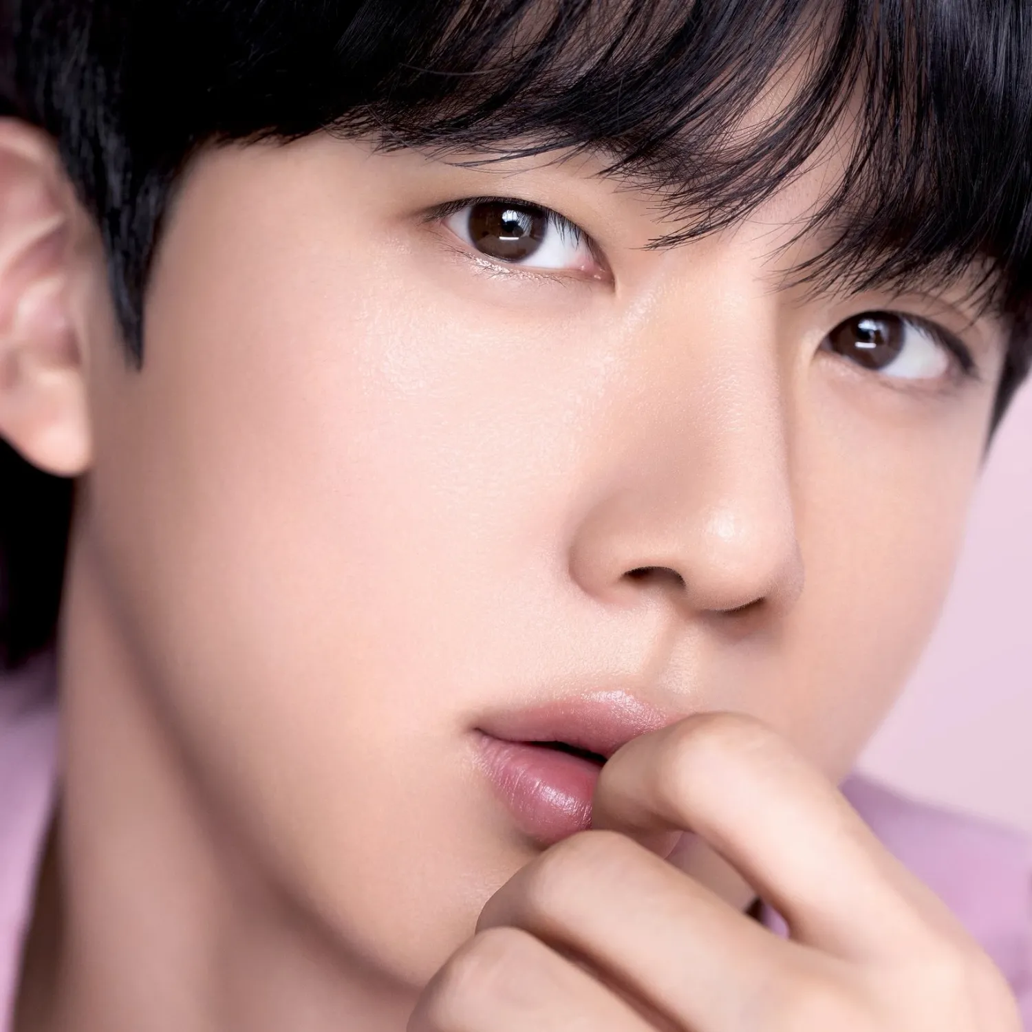 Recent activity shot of Jin (BTS)