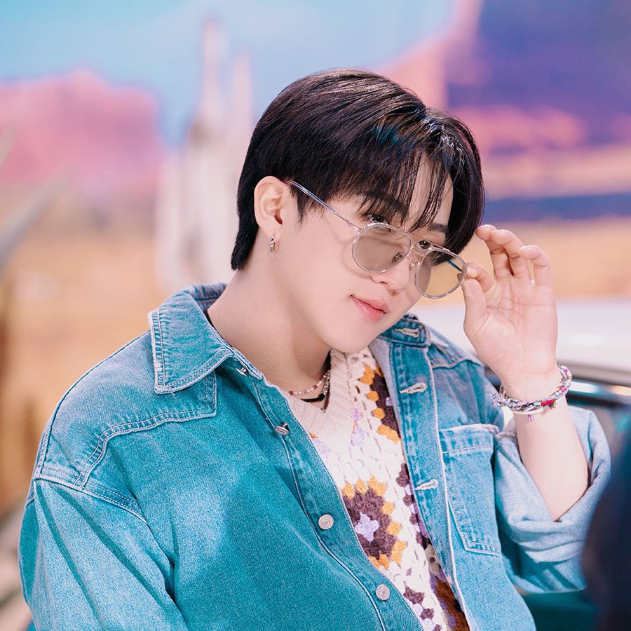 A moment captured by Stray Kids's fan