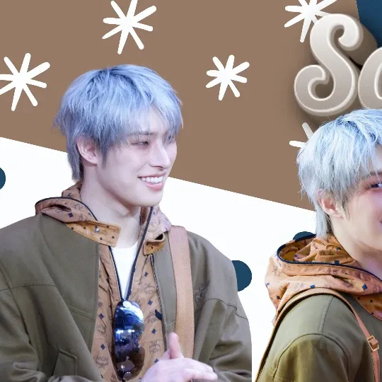 Recent activity shot of Mingi (ATEEZ)