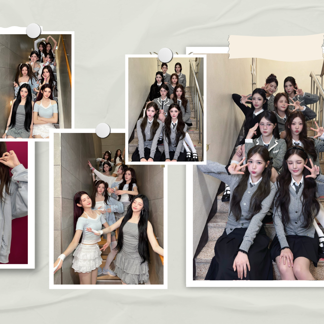 A moment captured by Hearts2Hearts's fan