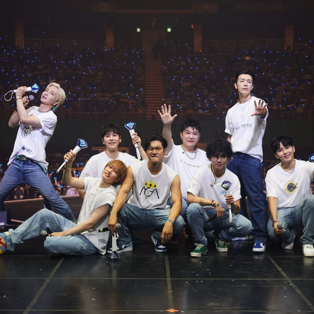 A moment captured by Super Junior's fan
