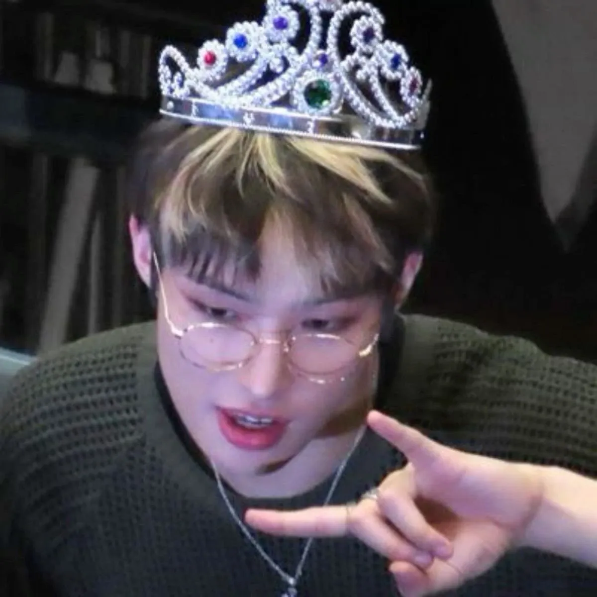A moment captured by Mingi (ATEEZ)'s fan