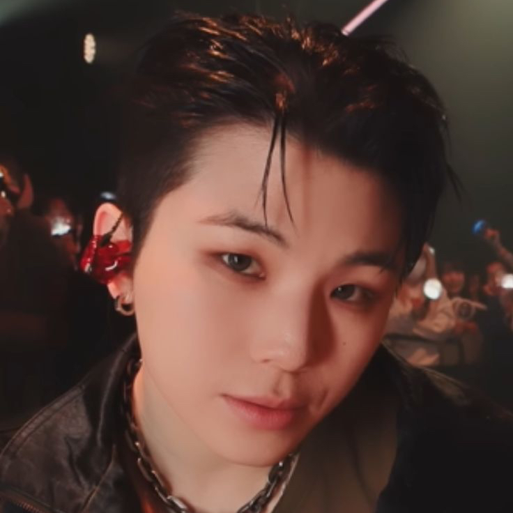 Recent activity shot of Woozi (SEVENTEEN)