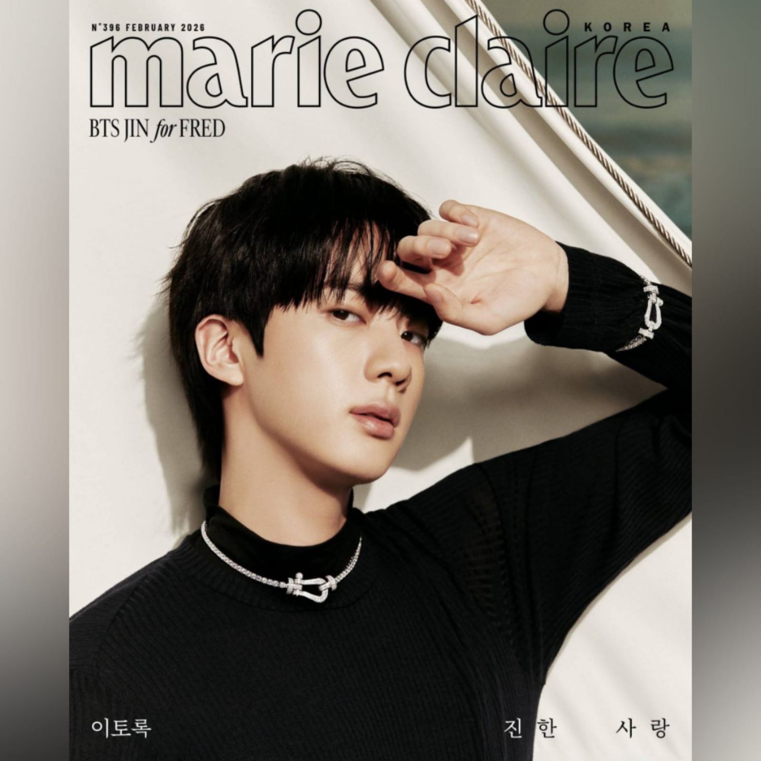 Behind-the-scenes cut of Jin (BTS)