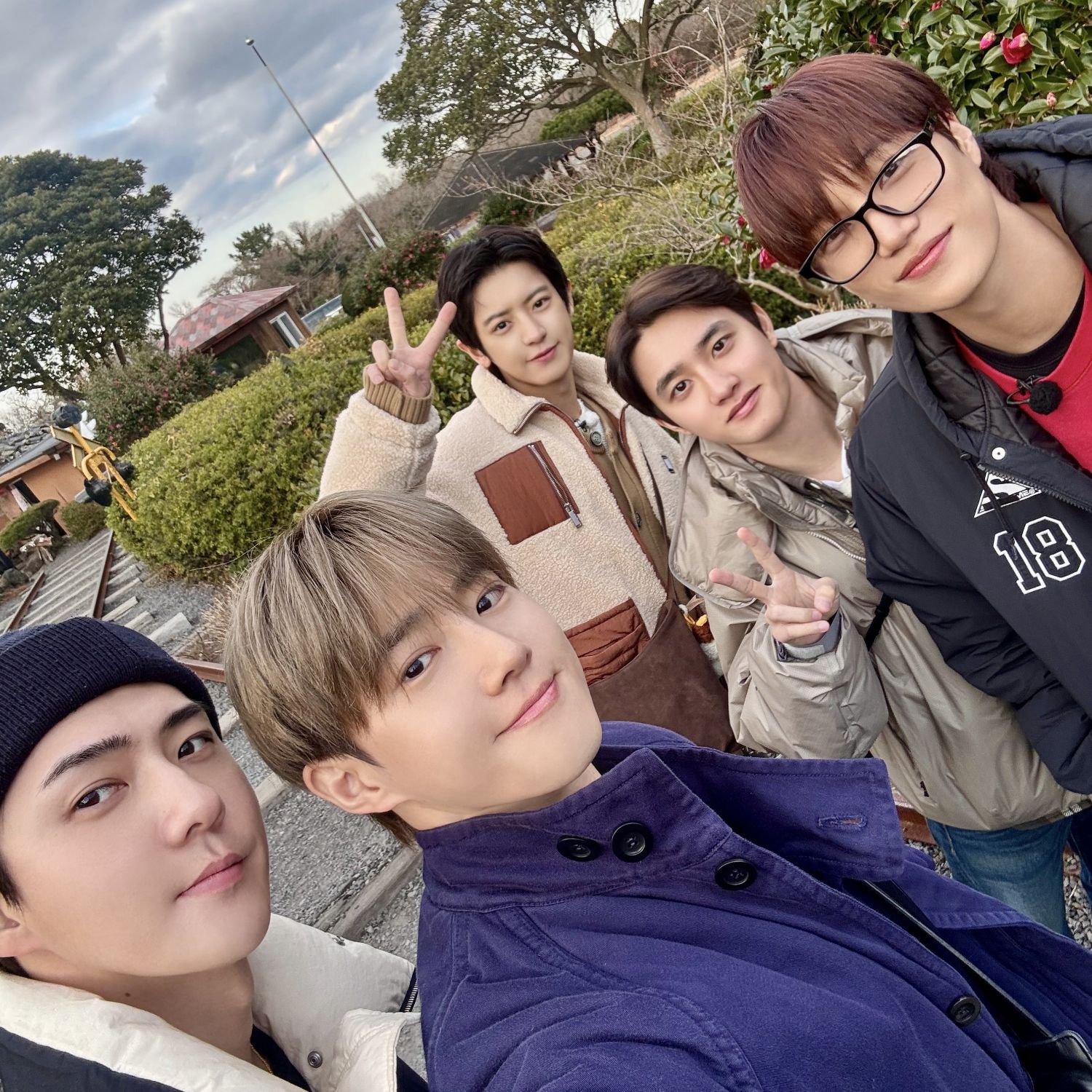 A moment captured by EXO's fan