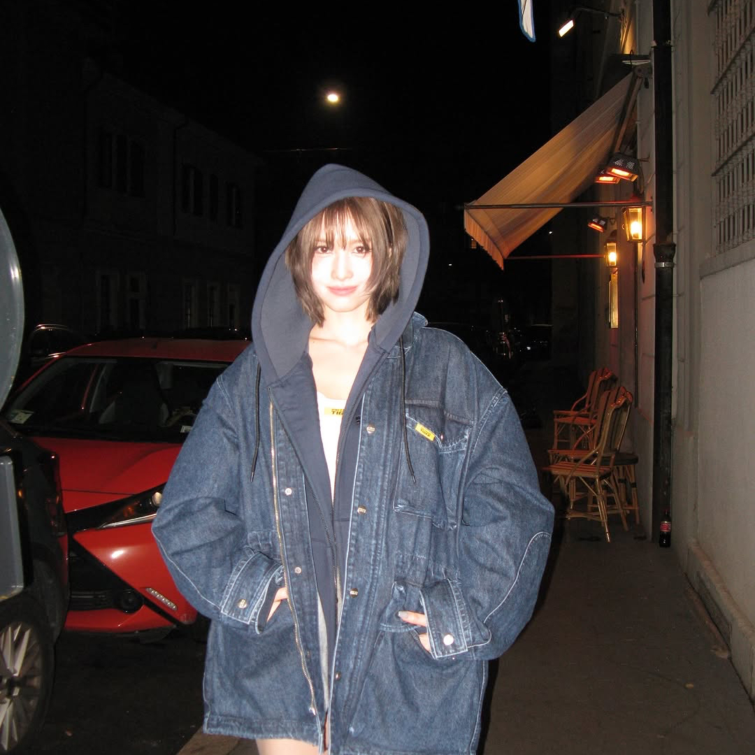 모모 (TWICE)의 비하인드 컷