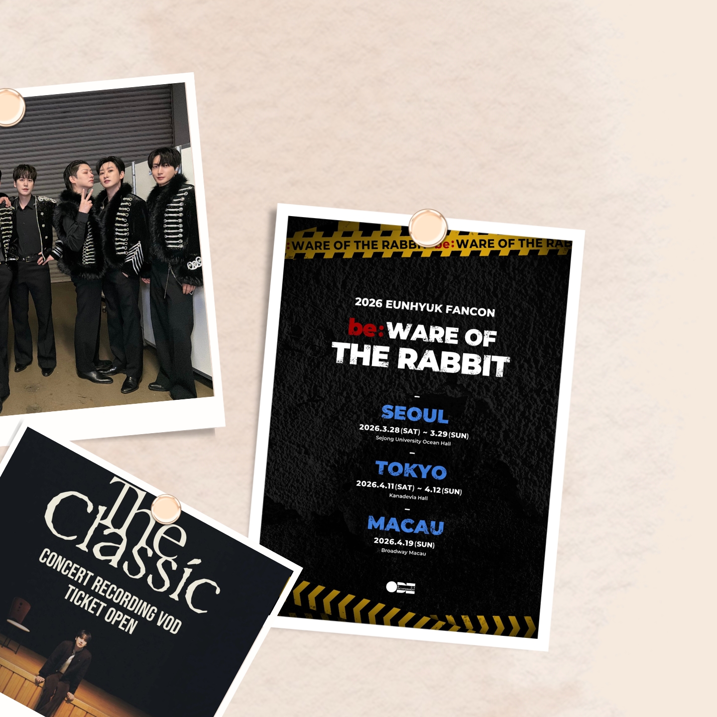 슈퍼주니어의 비하인드 컷