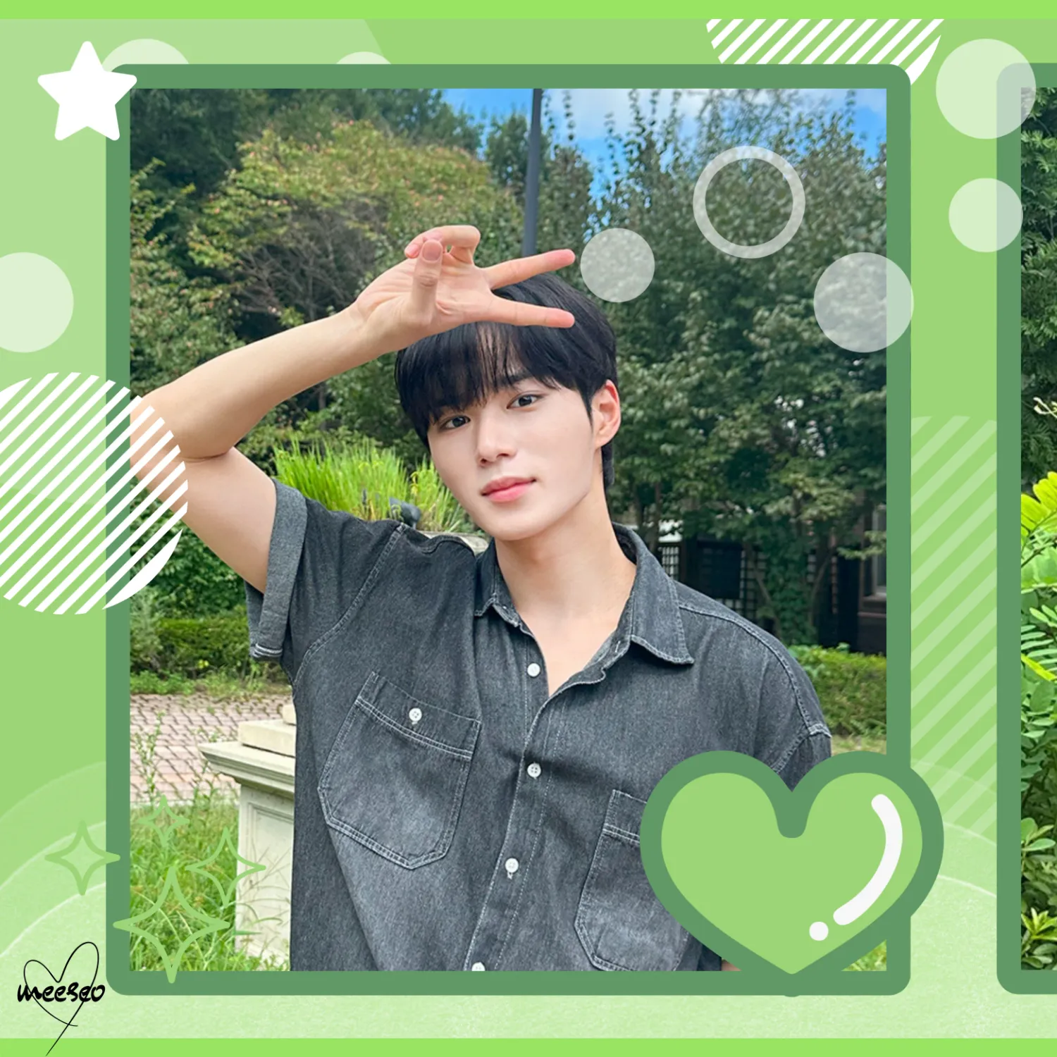 Behind-the-scenes cut of Kim Junseo (ALPHA DRIVE ONE)