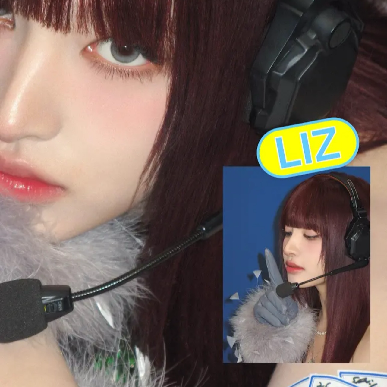 Recent activity shot of LIZ (IVE)