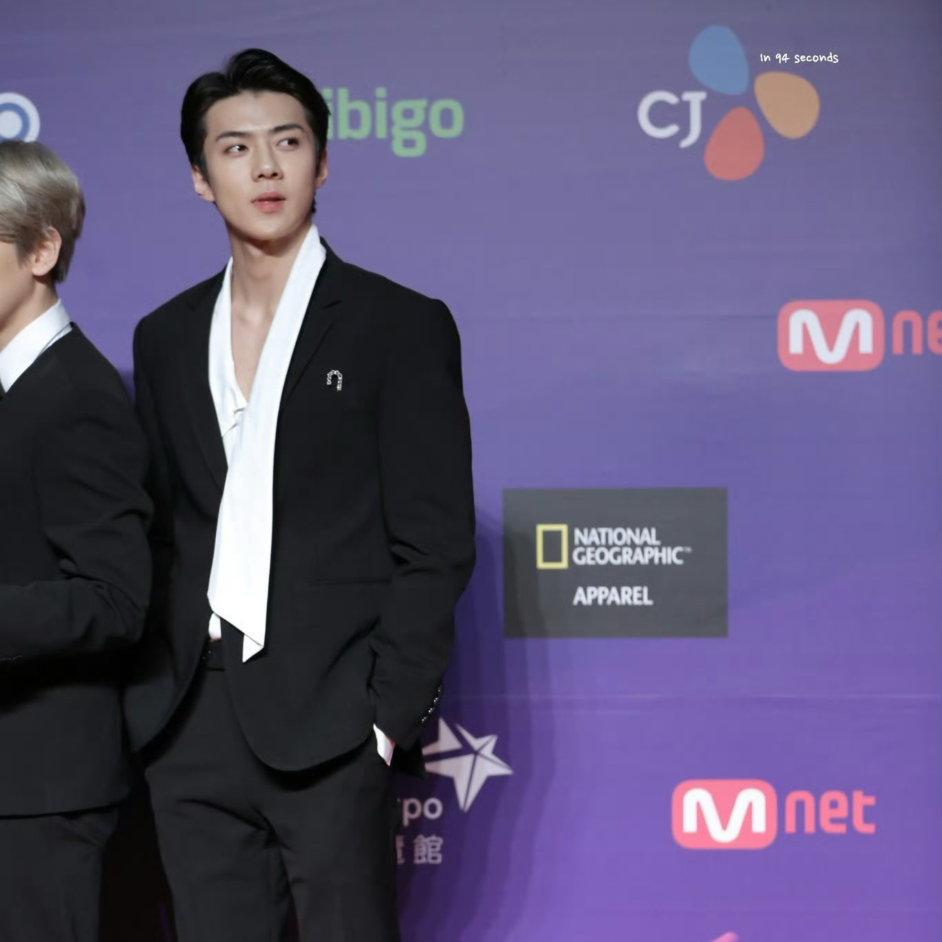 Recent activity shot of Sehun (EXO)