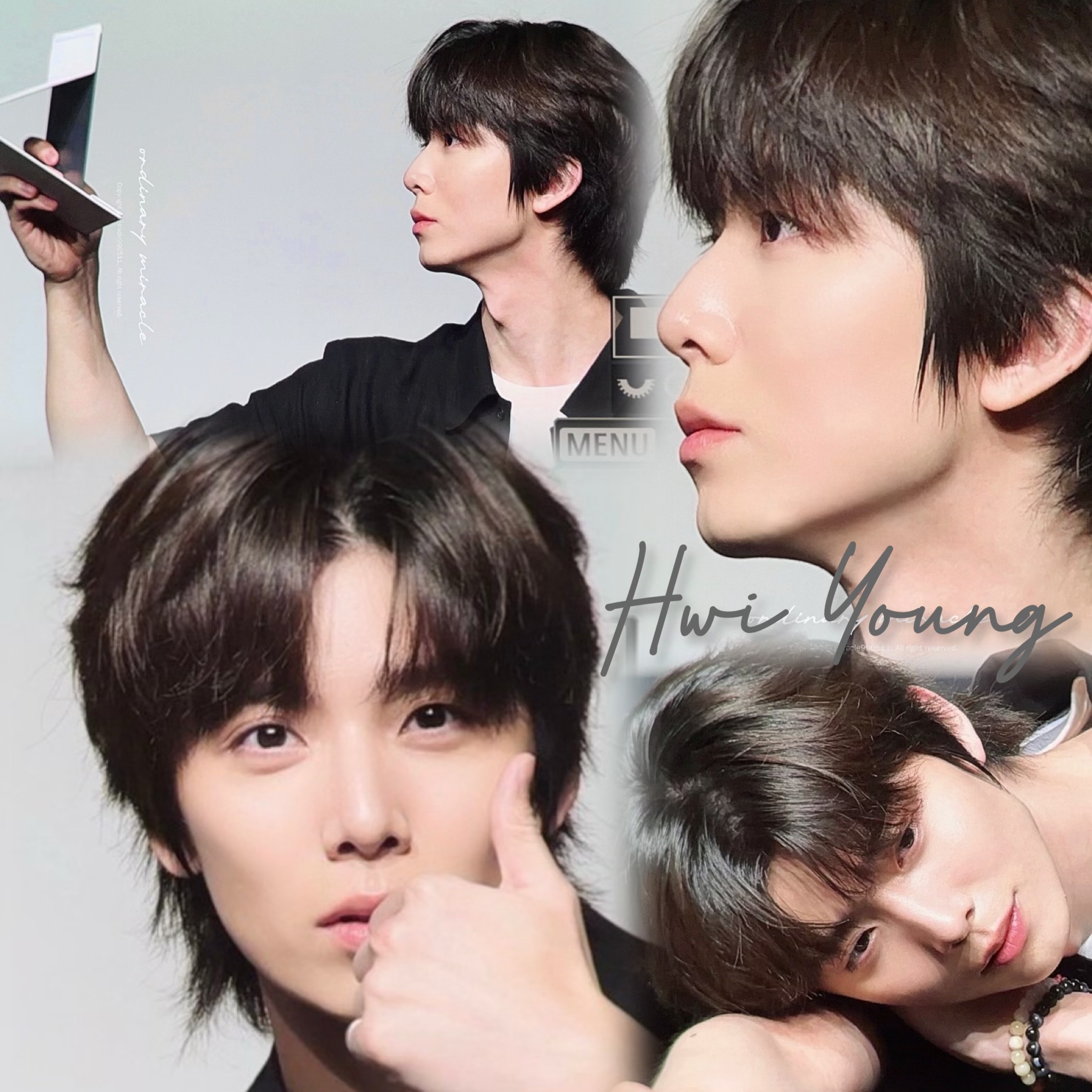 A moment captured by Hwiyoung (SF9)'s fan