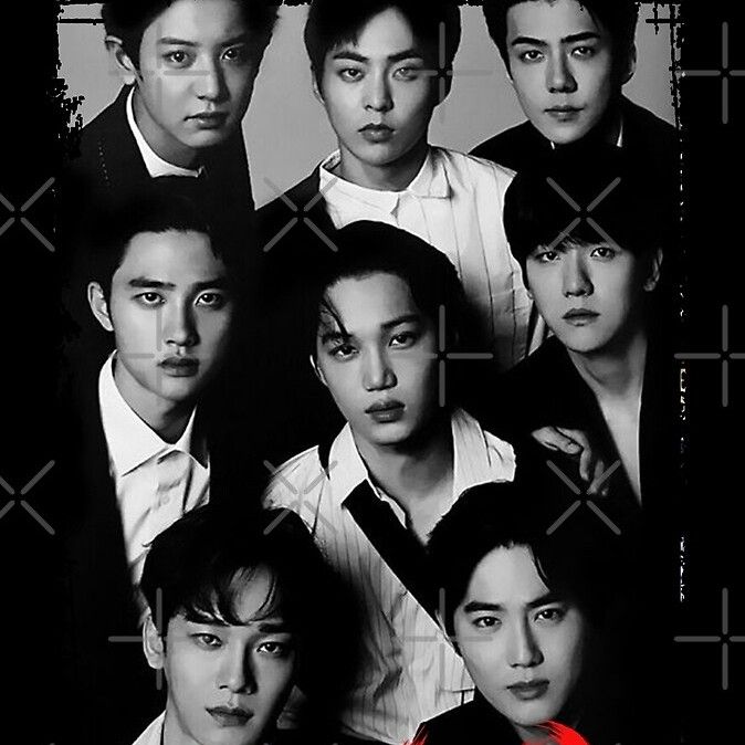 EXOの舞台裏ショット