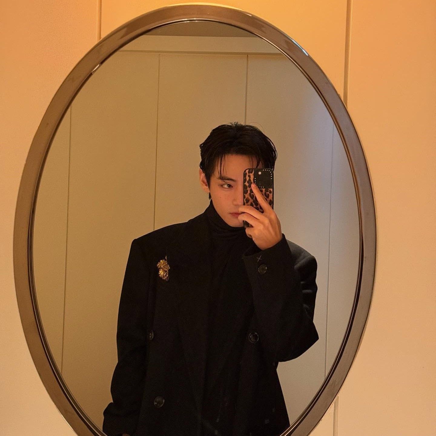 Momen yang diabadikan oleh penggemar V (BTS)