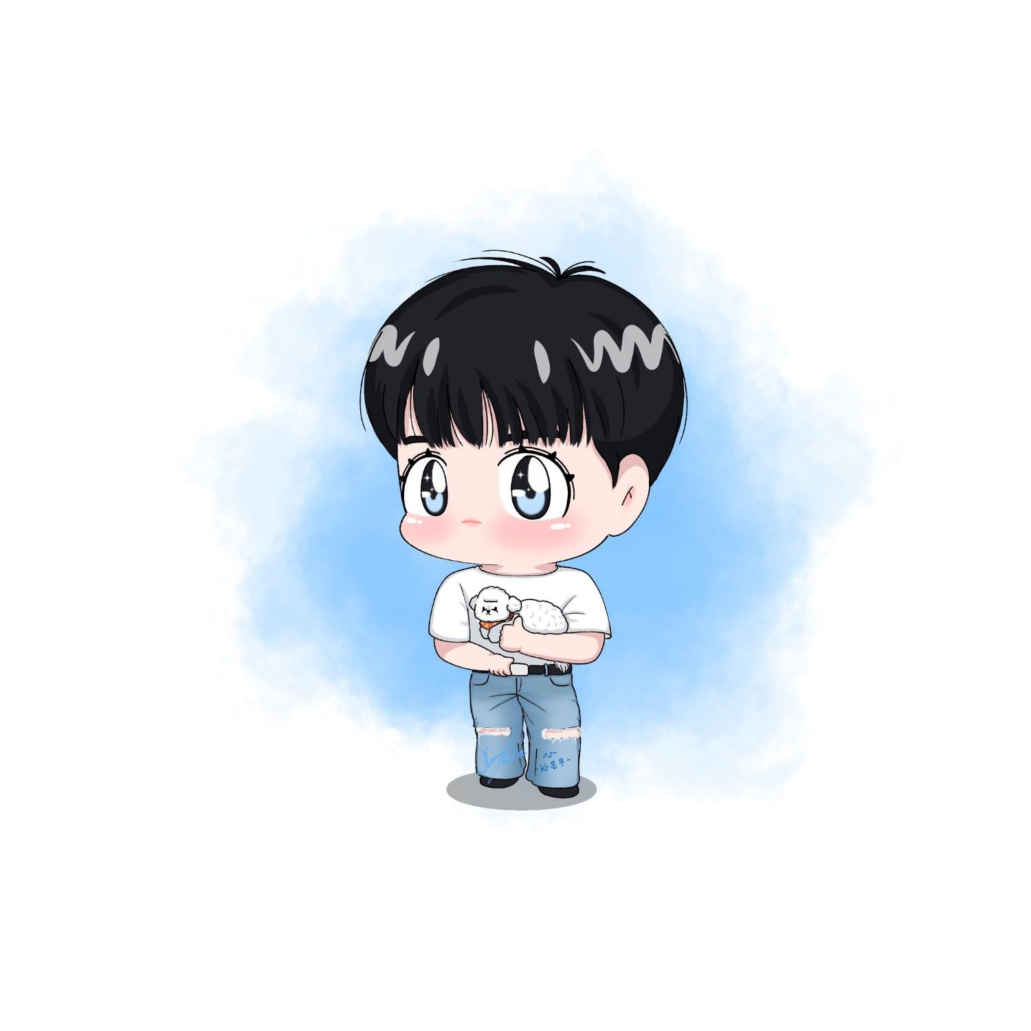 A moment captured by Eunwoo (ASTRO)'s fan