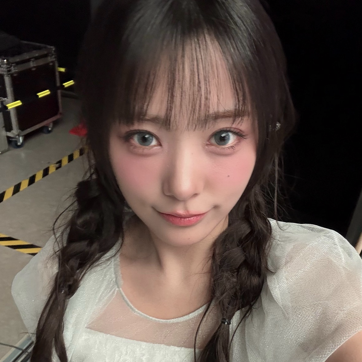 A moment captured by Siyeon (QWER)'s fan