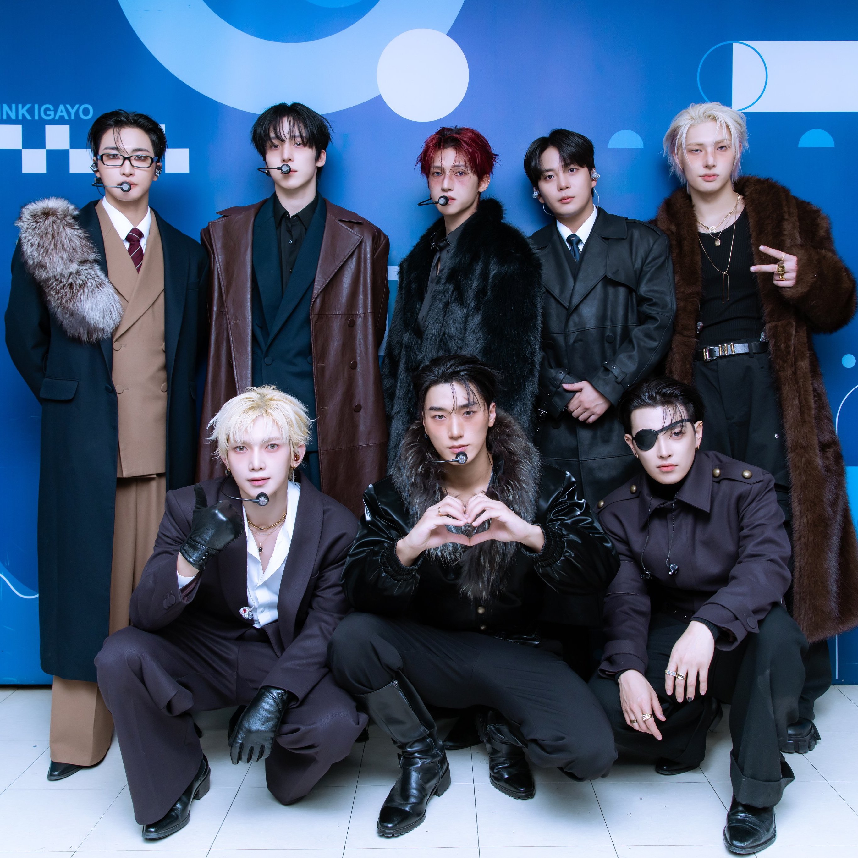 ATEEZの舞台裏ショット