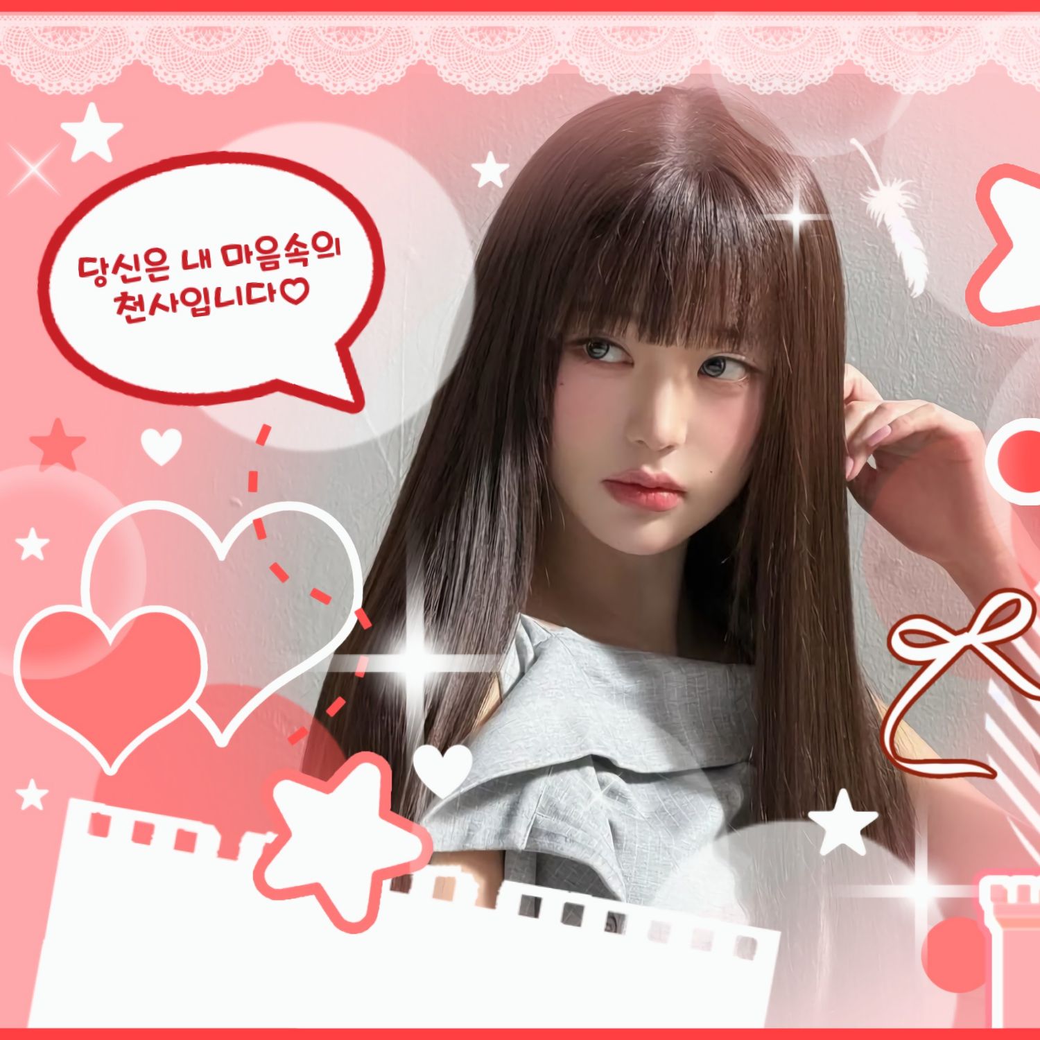 Behind-the-scenes cut of Jang Wonyoung (IVE)