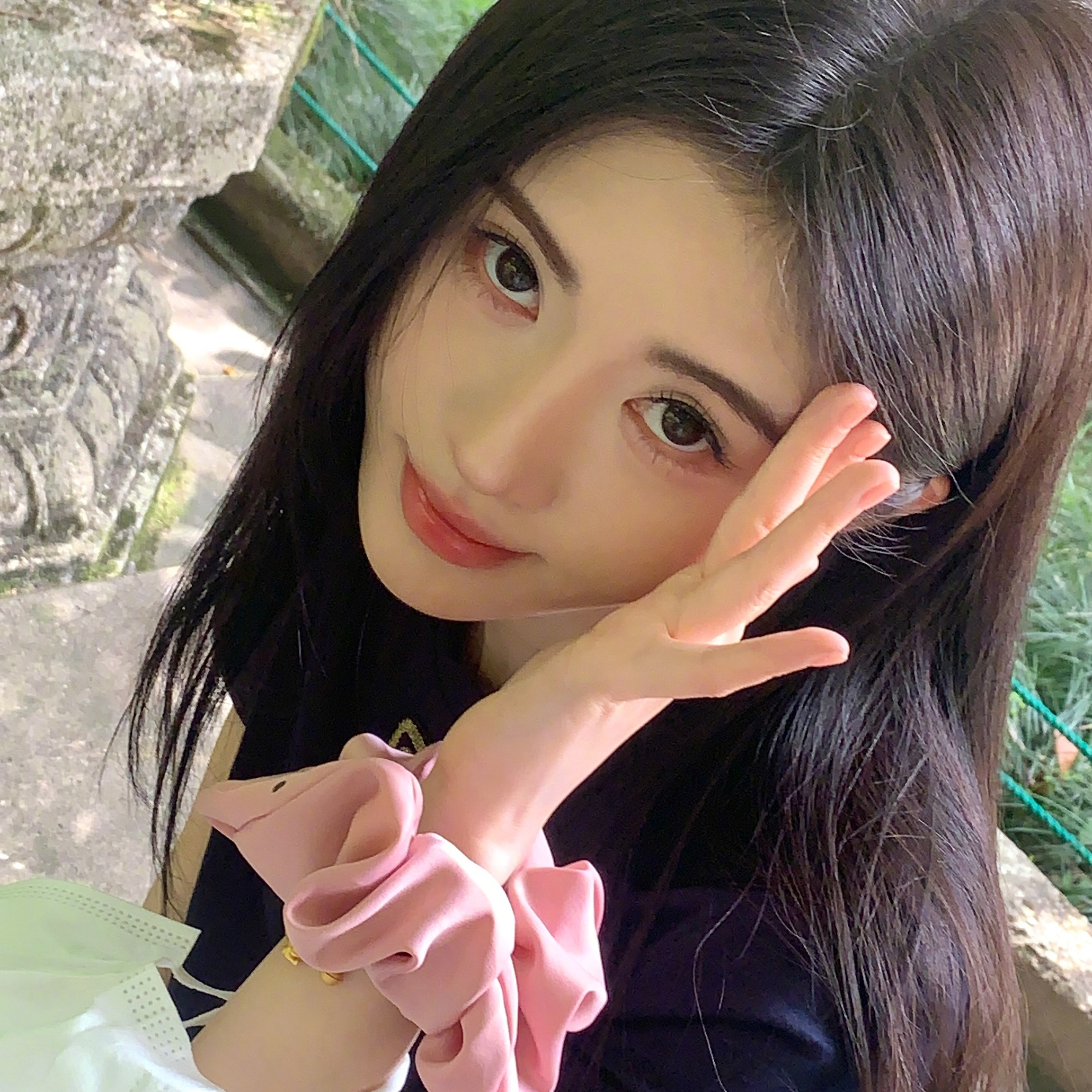 A moment captured by Ju Jingyi's fan