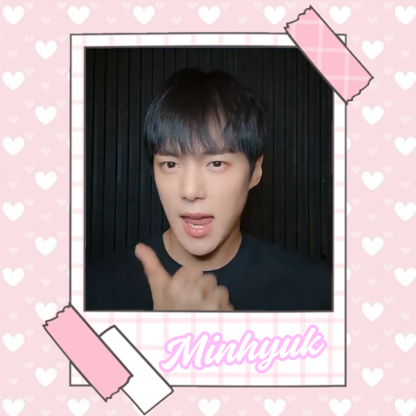 Behind-the-scenes cut of Minhyuk (MONSTA X)