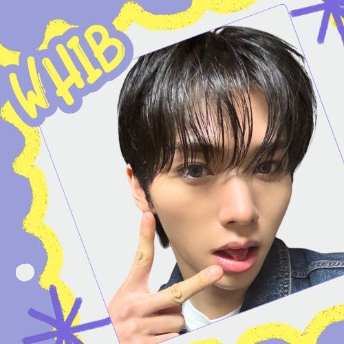 Recent activity shot of Jinbeom (WHIB)