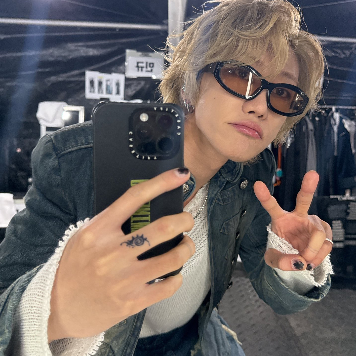 A moment captured by The 8 (SEVENTEEN)'s fan