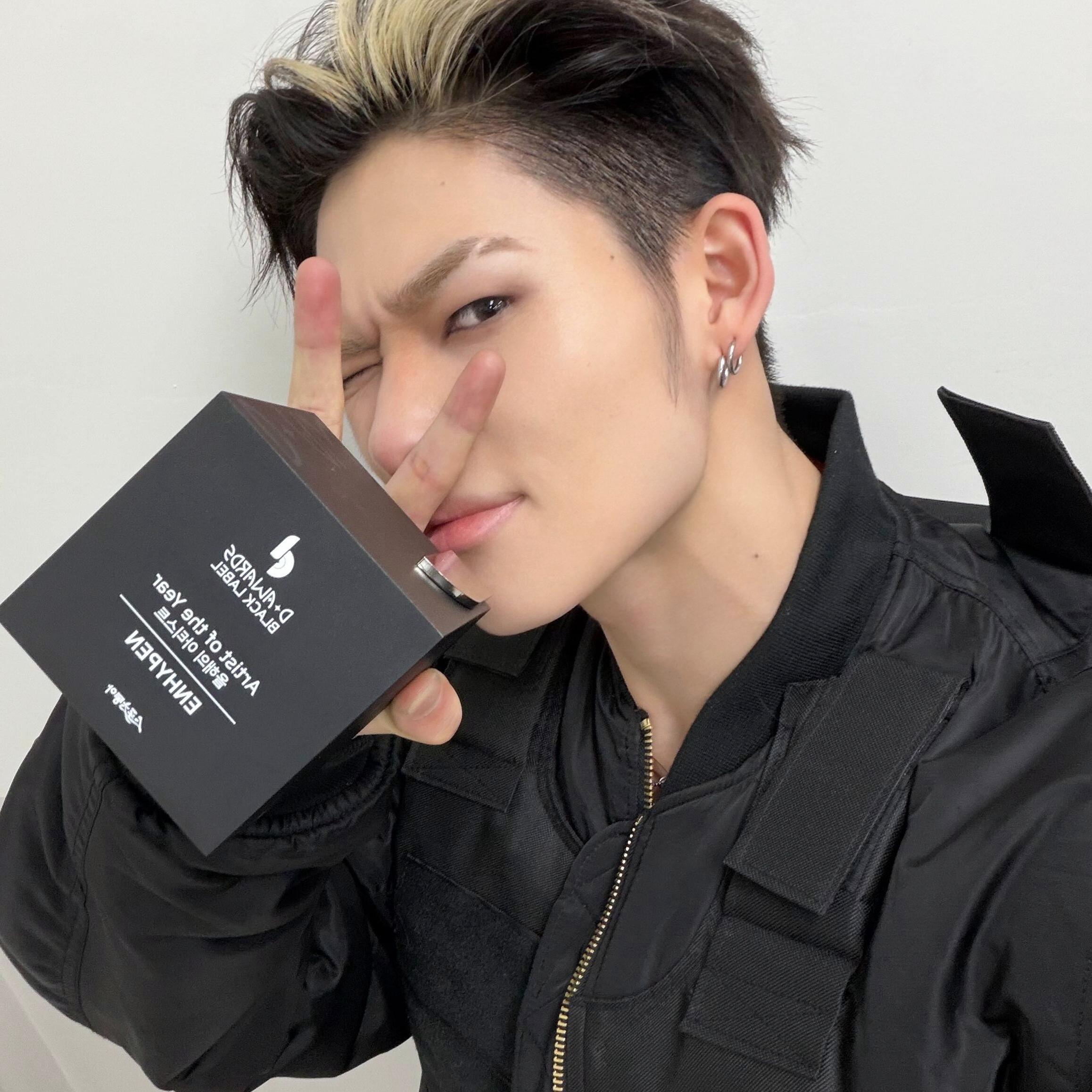 Recent activity shot of NI-KI (ENHYPEN)