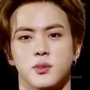 Recent activity shot of Jin (BTS)