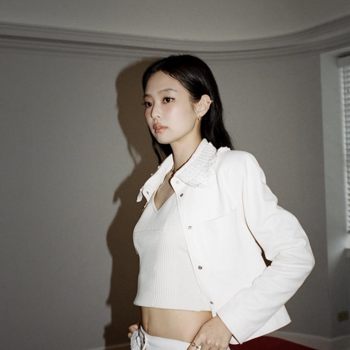 Recent activity shot of Jennie (BLACKPINK)