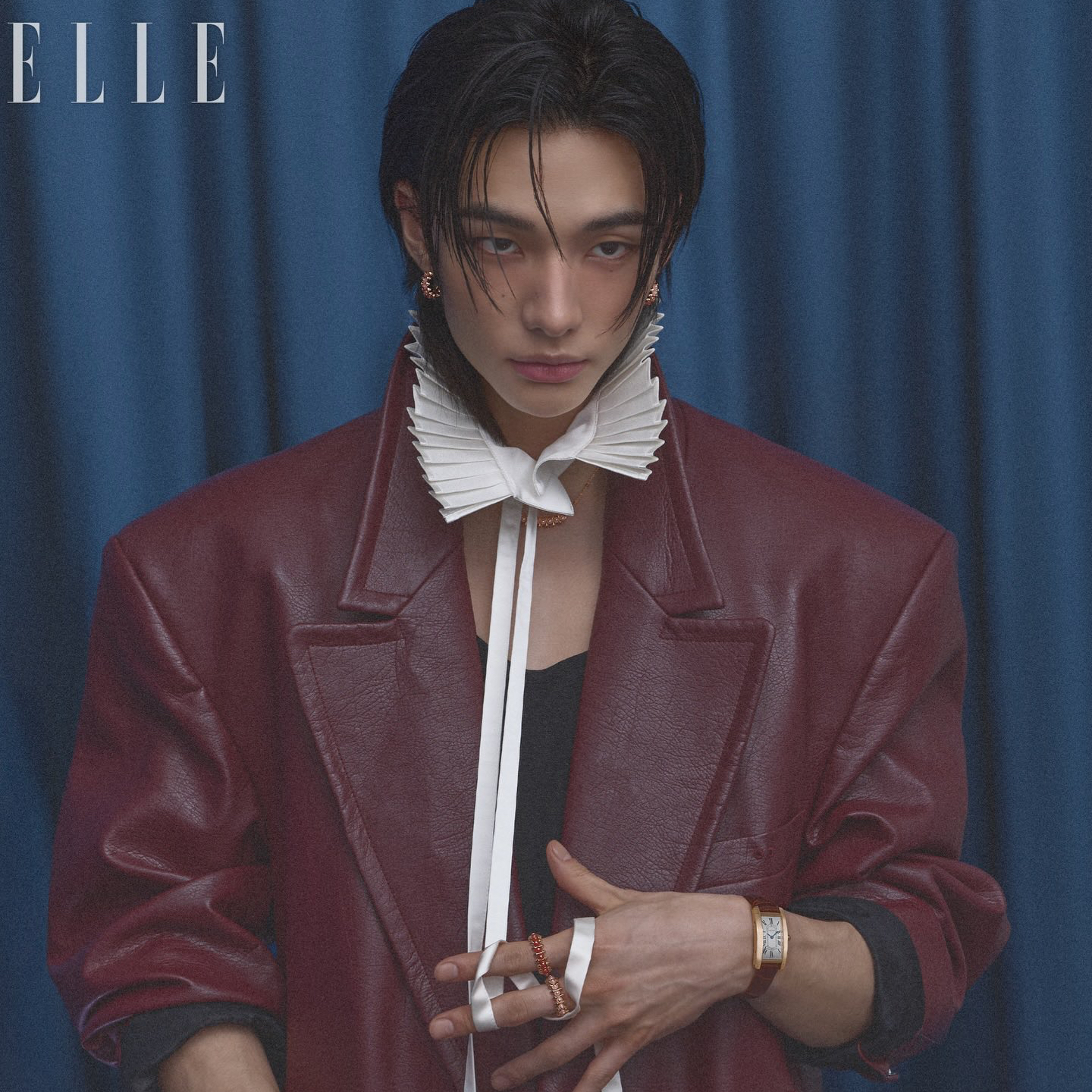 A moment captured by Hyunjin (Stray Kids)'s fan